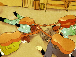 Illustration for article titled Japanese Kids Pretending They Are Insects